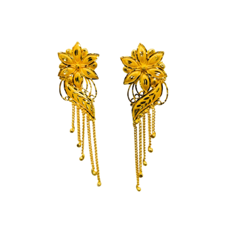 Flower Tasal Earrings